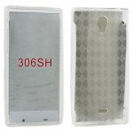 Wholesale Sharp Aquos Crystal H306 Soft TPU Gel Case (Clear)